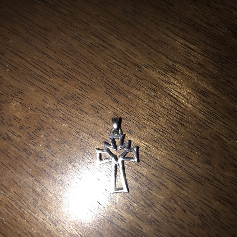 James Avery deep Holy Spirit cross